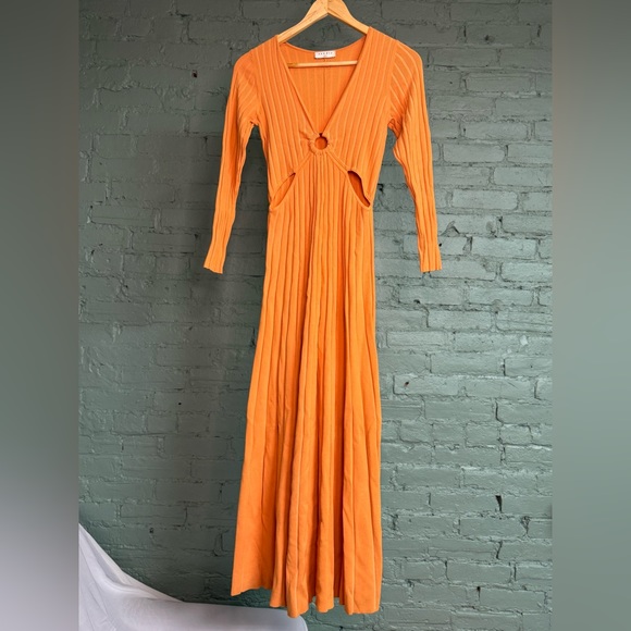 SANDRO BRUNA CUTOUT DETIAL DRESS - Picture 3 of 6